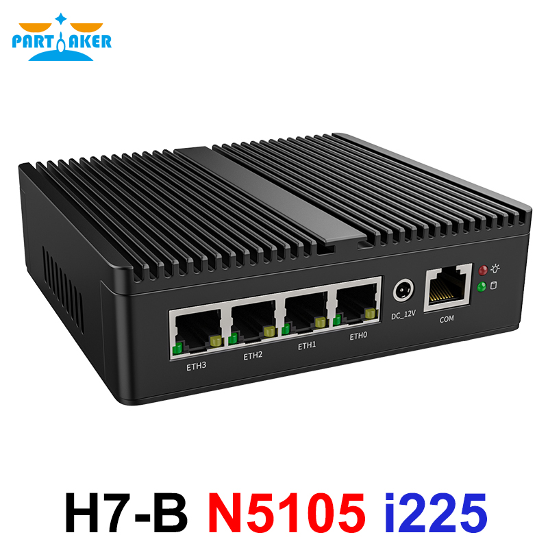 Partaker 11th Gen Celeron N510 - đánh giá và giá Pfsense Firewall Router 2.5G 4 I226