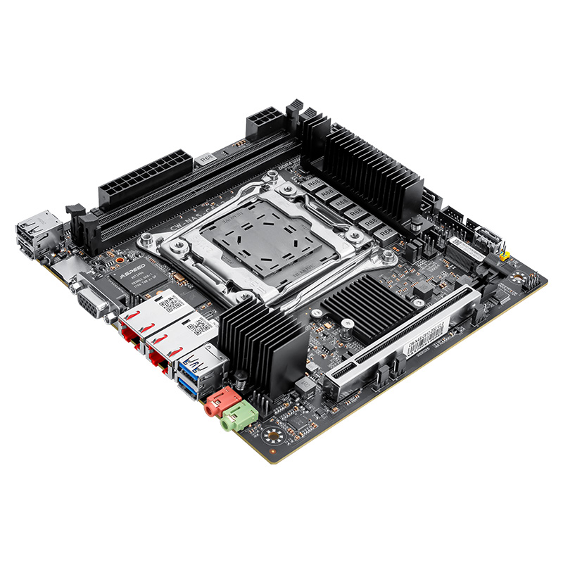 C612 LGA 2011-3 Xeon X99 Mothe - đánh giá và giá Nas Motherboard 8 Sata Mini Itx