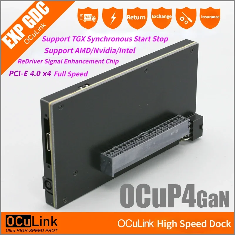 OCuP4GaN OCuLink GPU Dock Case - đánh giá và giá Oculink Egpu Mini Pc