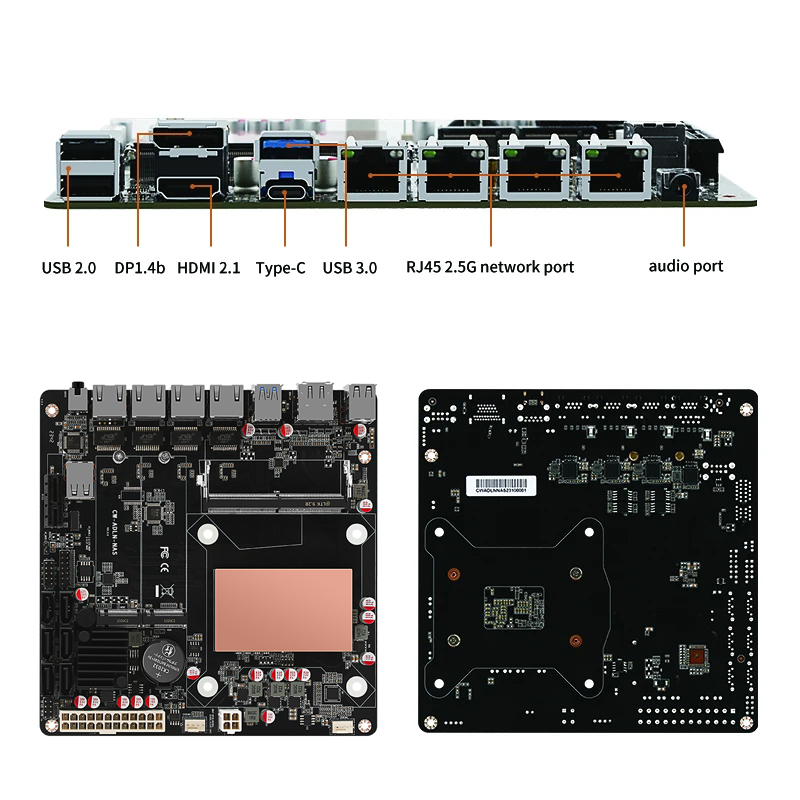 ITX N150 Motherboard Nas Set A - đánh giá và giá Nas Motherboard 8 Sata Mini Itx