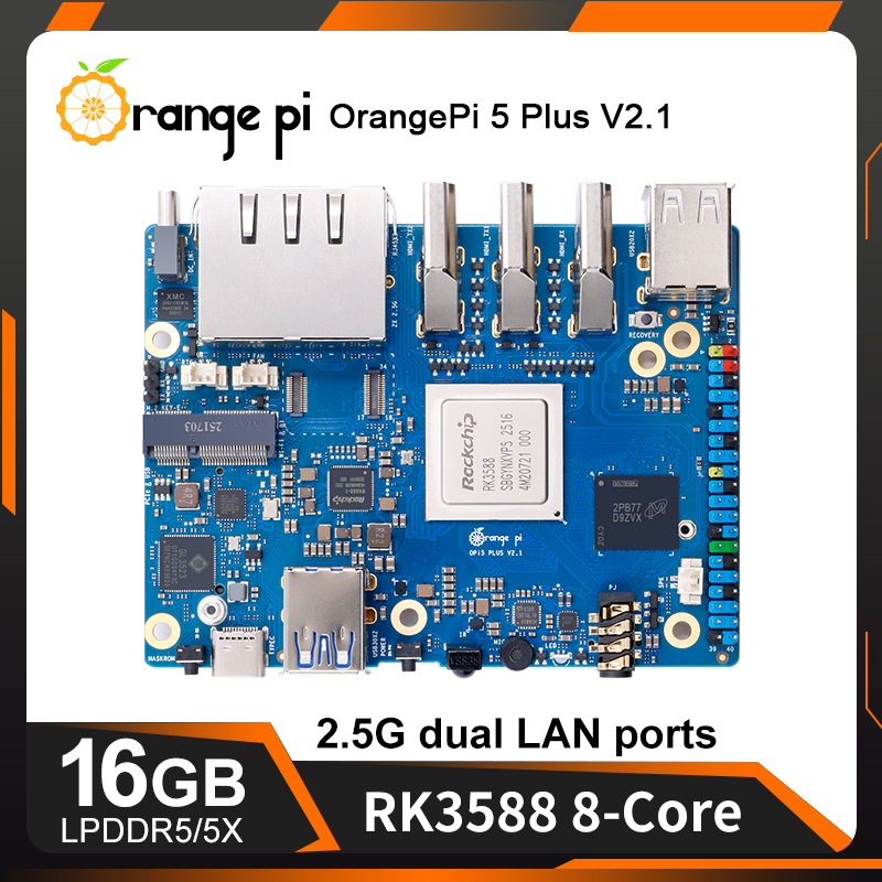 【Hot Sale】Orange Pi 5 Plus V2. - đánh giá và giá Orange Pi 5 Plus 16Gb