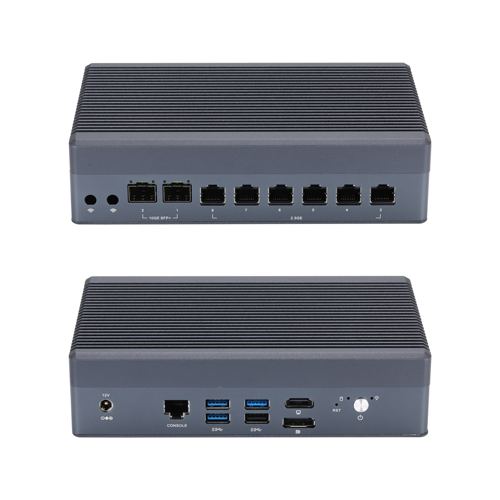 Barebone Mini PC 2x Intel 10G  - đánh giá và giá Dual Lan 10G Sfp+ Mini Pc
