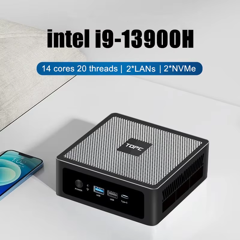 Topton Gaming Mini PC 13th Gen - đánh giá và giá Intel Core I9 13900H Mini Pc