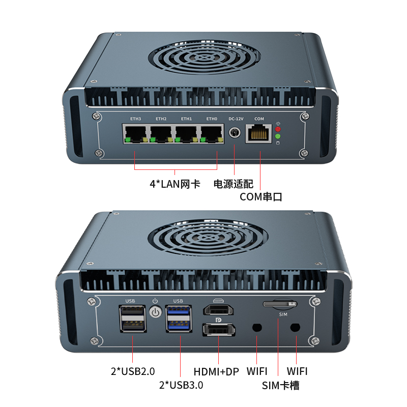 2.5G Fan Mini PC Router 13620H - đánh giá và giá Pfsense Firewall Router 2.5G 4 I226