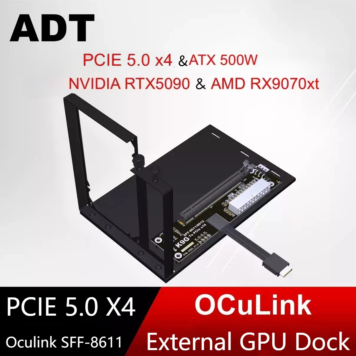 K993G PCIe 5.0 X4 To OCuLink S - đánh giá và giá Oculink Egpu Mini Pc