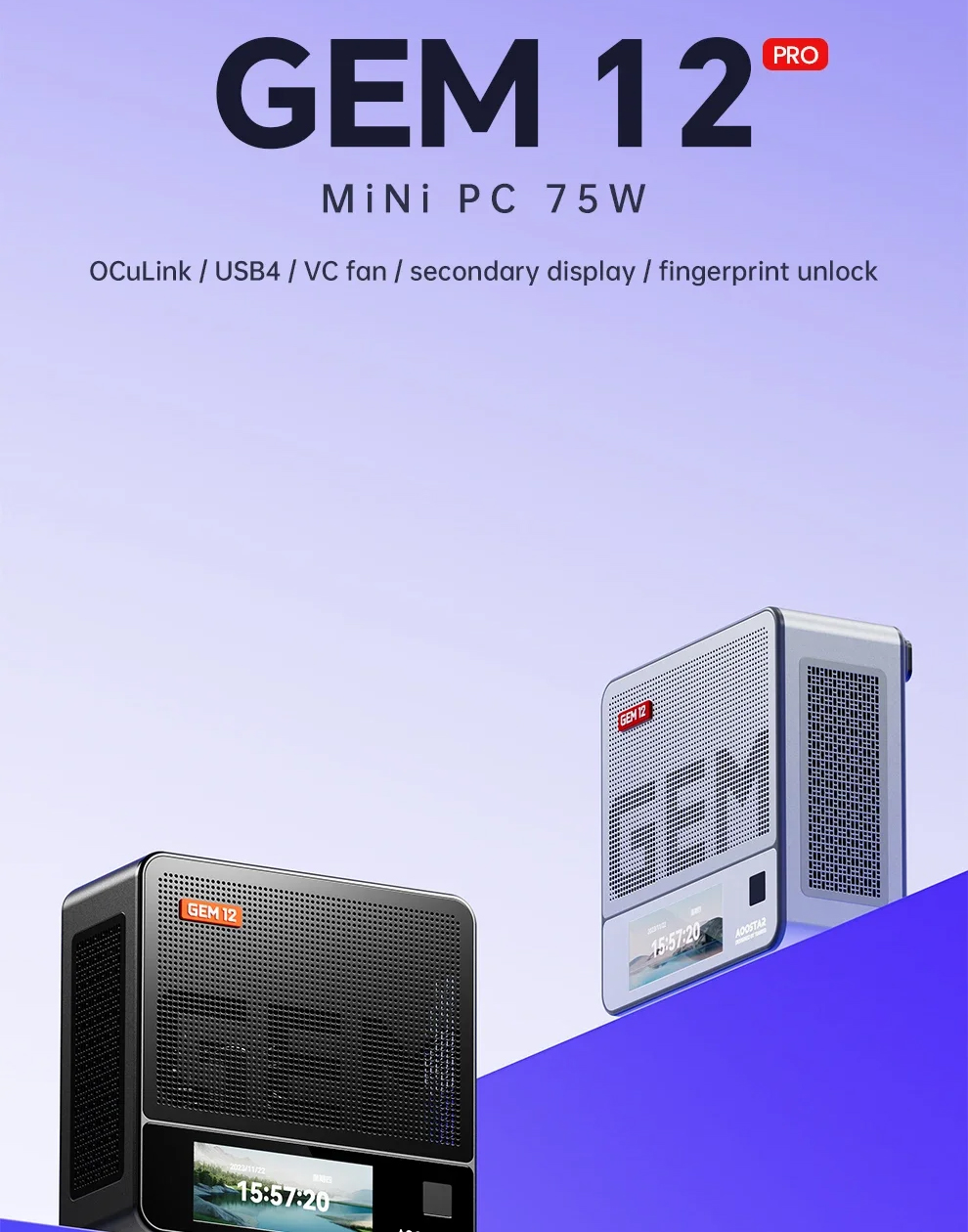 GEM12 Pro AMD Ryzen 7 8845HS G - đánh giá và giá Amd Ryzen 7 7840Hs Mini Pc