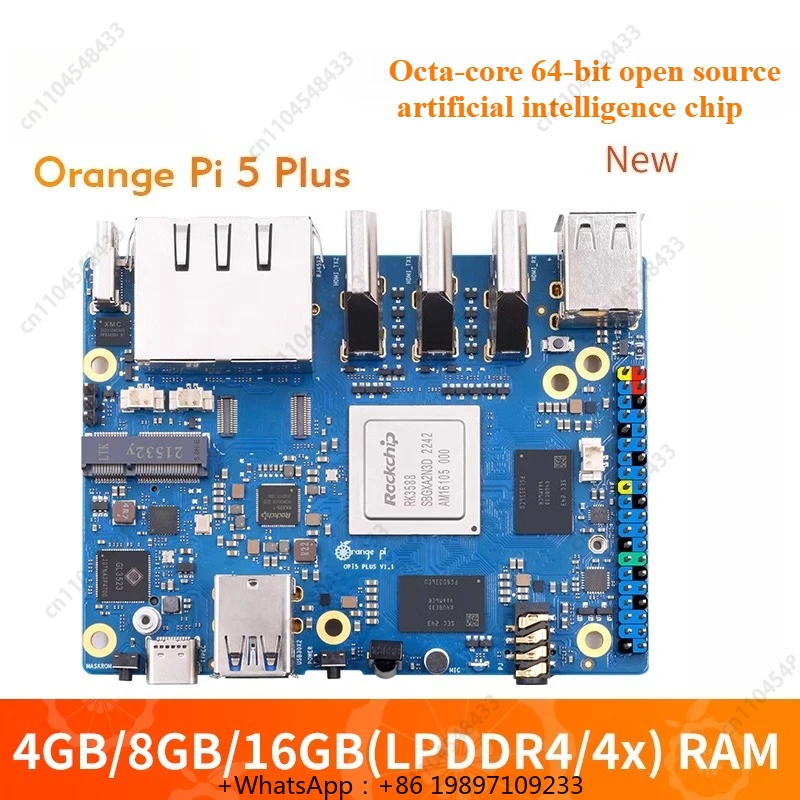 OrangePi 5 PLUS Development Bo - đánh giá và giá Rockchip Rk3588 Development Board