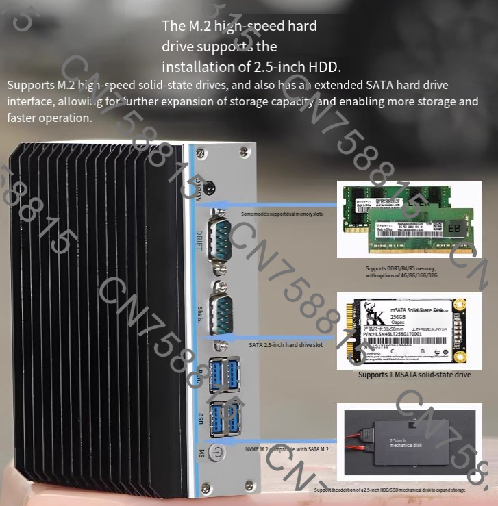 Dual LAN/Serial RS485, Fanless - đánh giá và giá Fanless Industrial Pc Rs485 Core I7