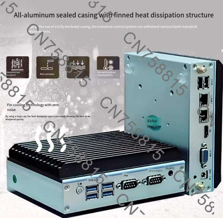 Dual LAN/Serial RS485, Fanless - đánh giá và giá Fanless Industrial Pc Rs485 Core I7
