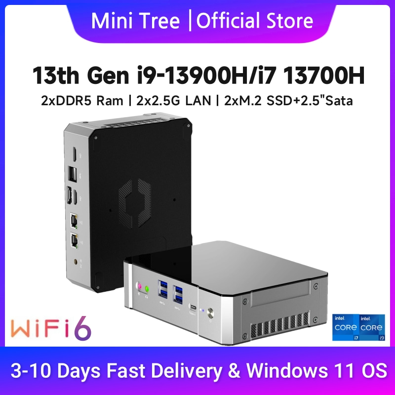 13Th Gen Mini Gaming PC Window - đánh giá và giá Intel Core I9 13900H Mini Pc