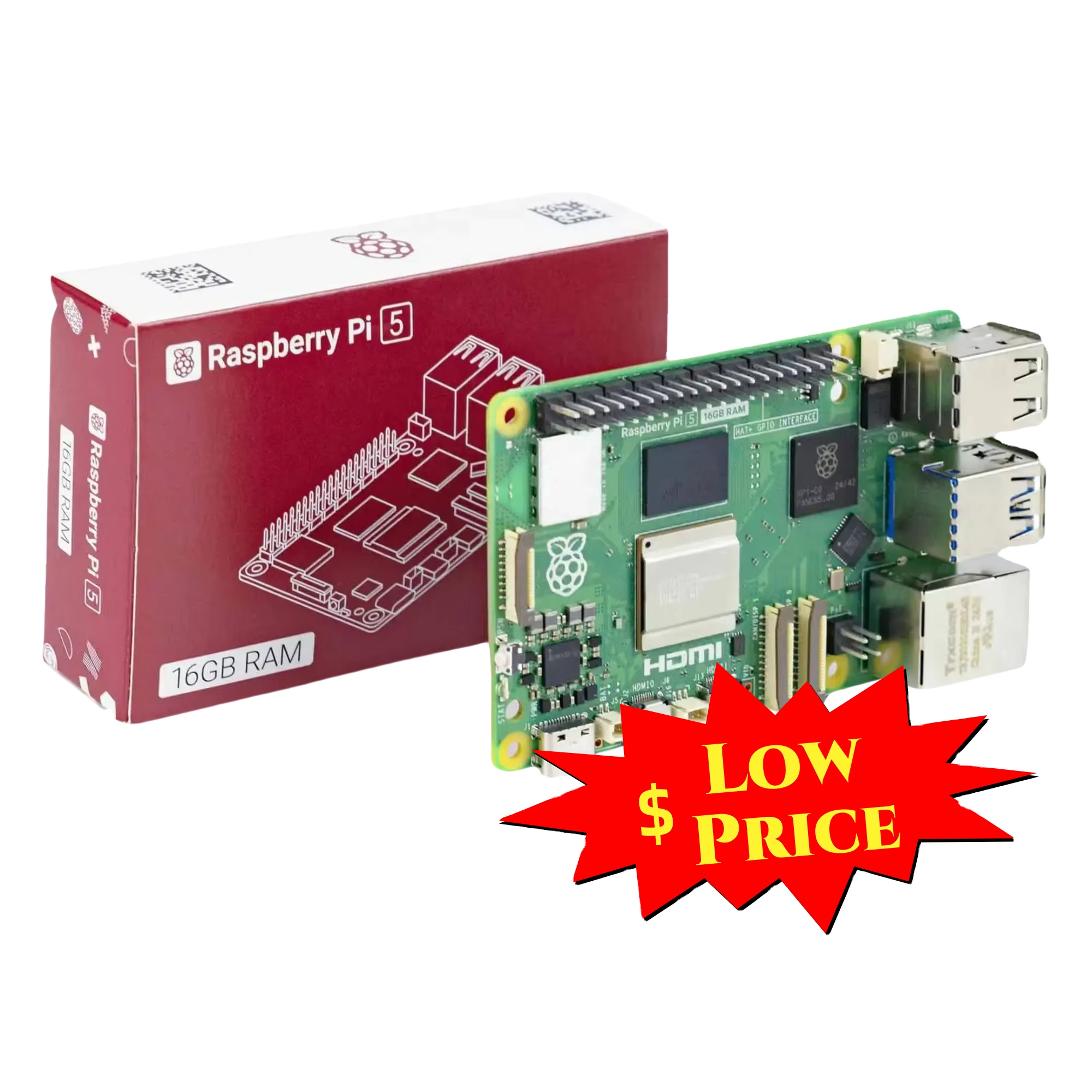 Seeedstudio New Product Origin - đánh giá và giá Raspberry Pi 5 8Gb Board